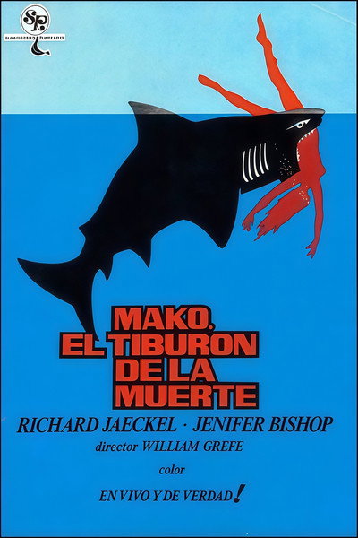 Póster de Mako, el tiburón de la muerte