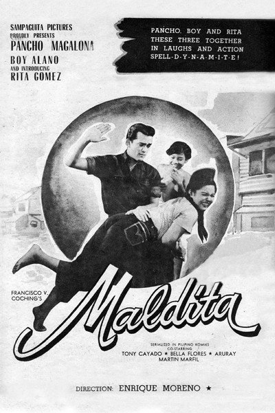 Póster de Maldita