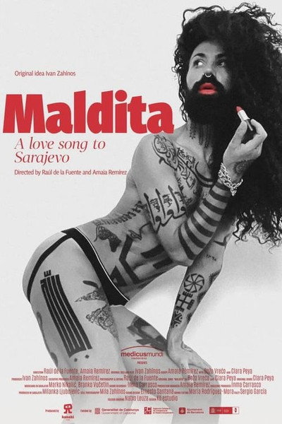 Póster de Maldita. A Love Song to Sarajevo