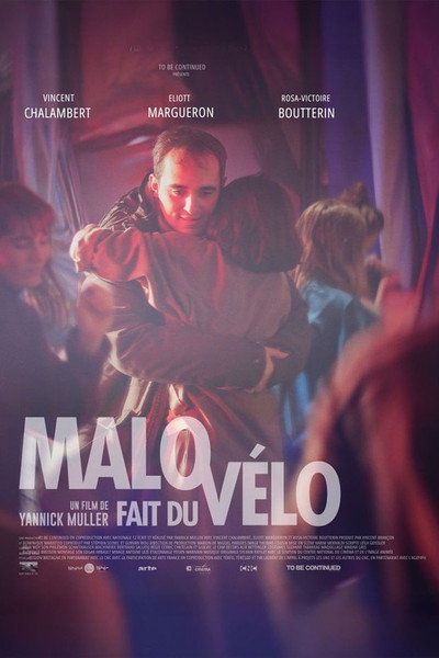 Póster de Malo fait du vélo