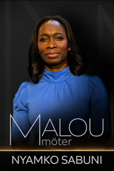 Póster de Malou möter Nyamko Sabuni