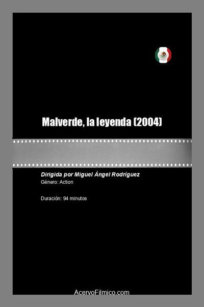 Póster de Malverde, la leyenda