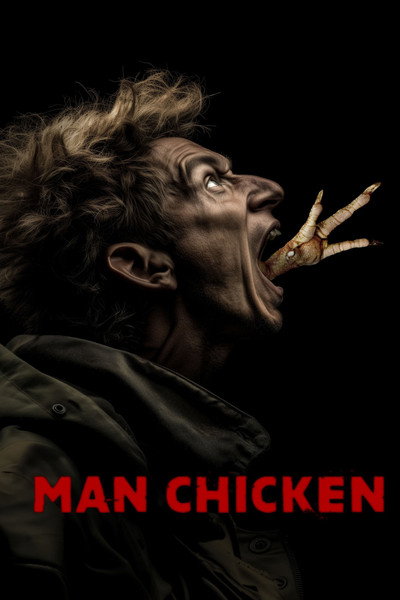 Póster de Man Chicken