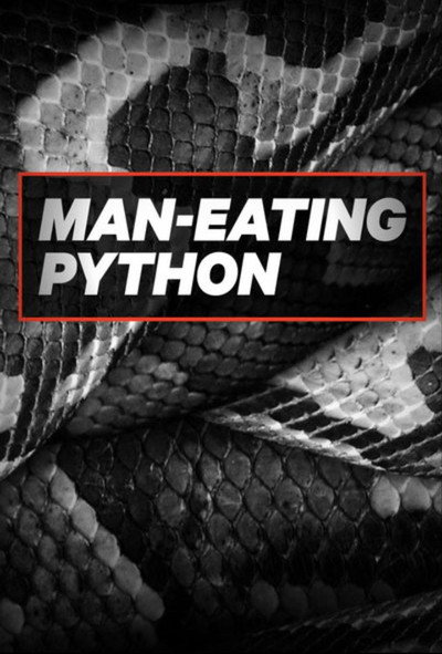 Póster de Man-Eating Python