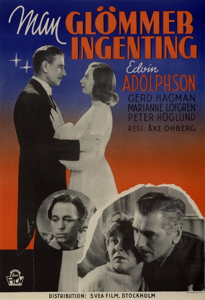 Póster de Man glömmer ingenting