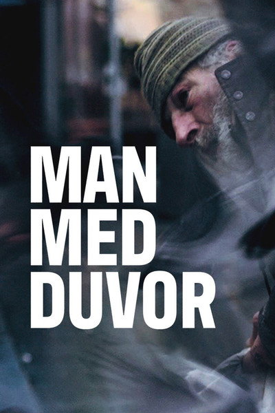 Póster de Man med duvor