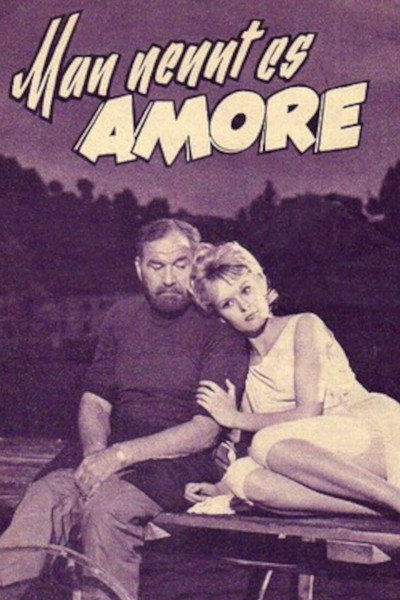 Póster de Man nennt es Amore
