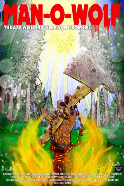 Póster de Man-O-Wolf: The Axe Wielding Werewolf from Hell