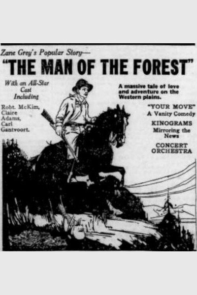 Póster de Man of the Forest