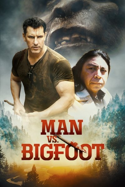 Póster de Man vs Bigfoot