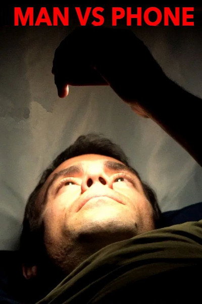 Póster de Man vs Phone