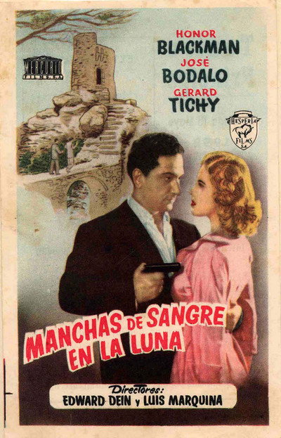 Póster de Manchas de sangre en la luna