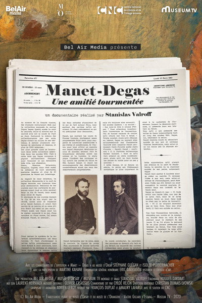 Póster de Manet - Degas Une amitié tourmentée