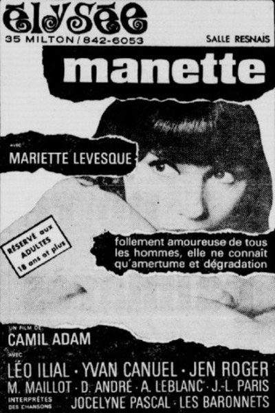 Póster de Manette ou les dieux de carton