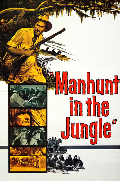 Póster de Manhunt in the Jungle