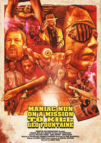 Póster de Maniac Nun on A Mission to Kill Leo Fountaine