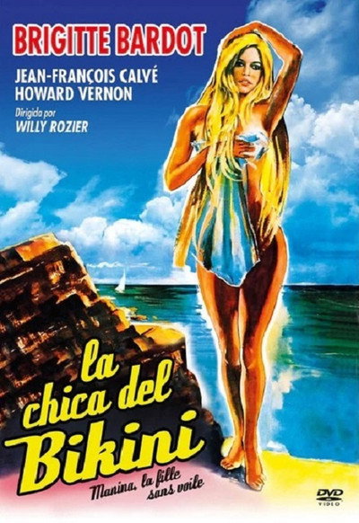 Póster de Manina, la chica de la isla