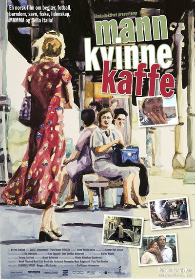 Póster de Mann Kvinne Kaffe
