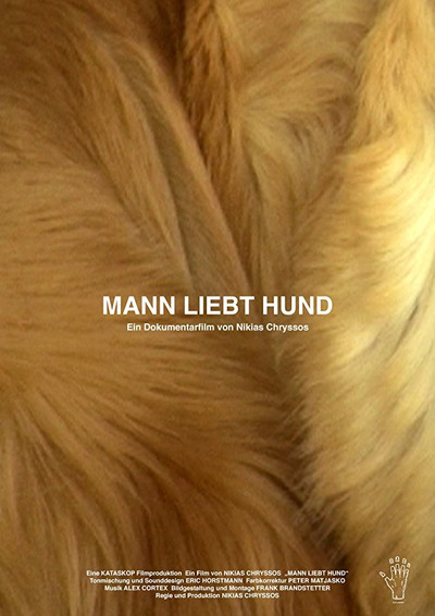 Póster de Mann liebt Hund