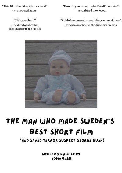 Póster de Mannen som gjorde Sveriges bästa kortfilm