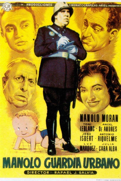 Póster de Manolo, guardia urbano