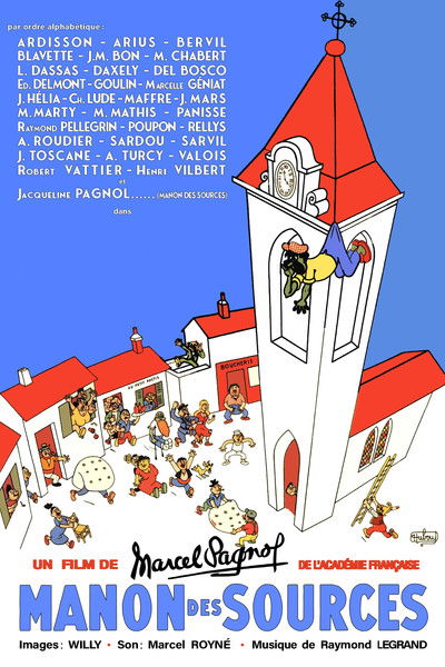 Póster de Manon del manantial