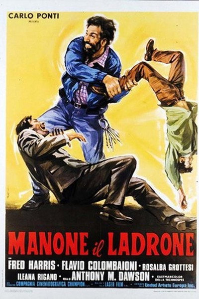 Póster de Manone il ladrone