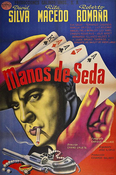 Póster de Manos de seda