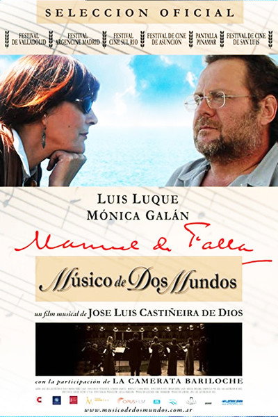 Póster de Manuel de Falla, músico de dos mundos