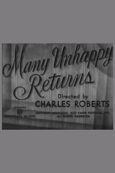 Póster de Many Unhappy Returns