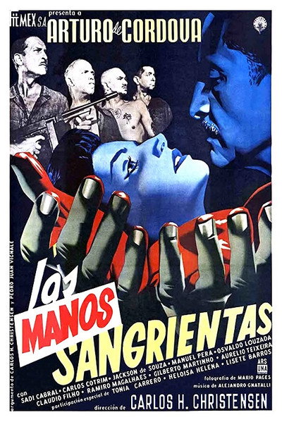 Póster de Mãos Sangrentas