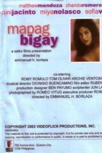Póster de Mapagbigay
