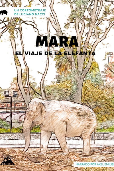 Póster de Mara, el viaje de la elefanta