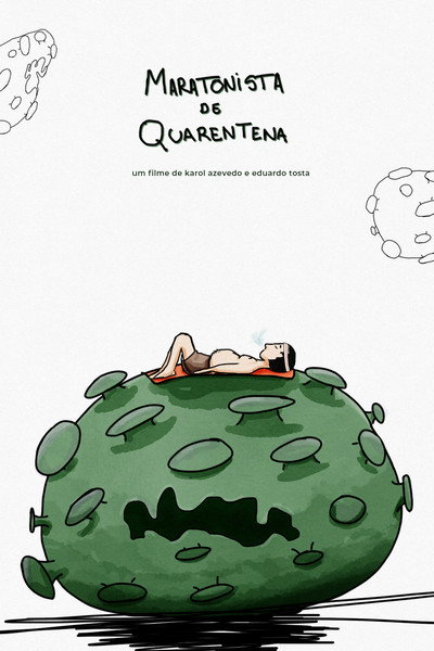Póster de Maratonista de Quarentena