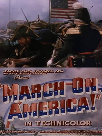 Póster de March on, America!