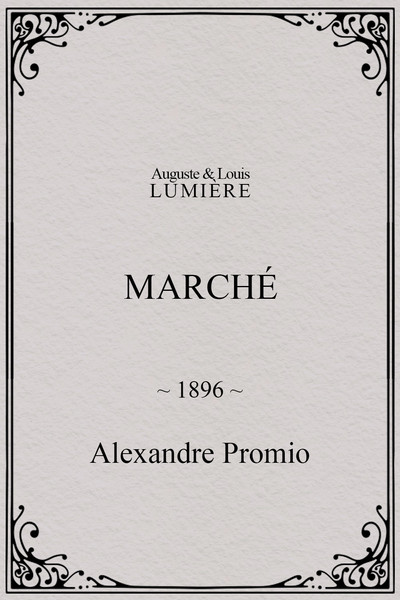 Póster de Marché