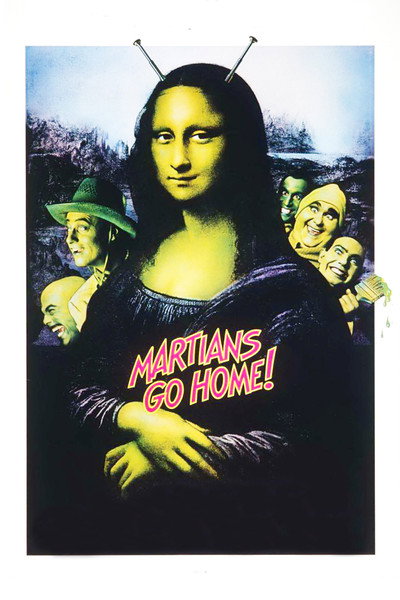 Póster de Marcianos go home!
