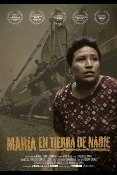 Póster de María en tierra de nadie