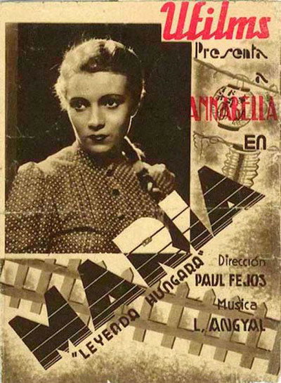 Póster de María, leyenda húngara