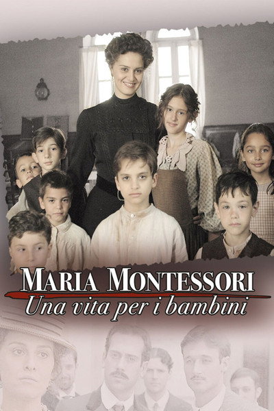 Póster de Maria Montessori: una vida dedicada a los niños
