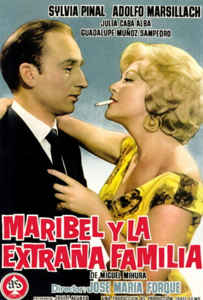 Póster de Maribel y la extraña familia