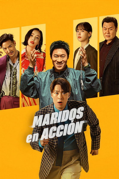 Póster de Maridos en Acción