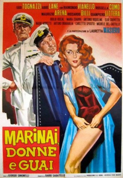 Póster de Marineros, ¡no miréis a las chicas!