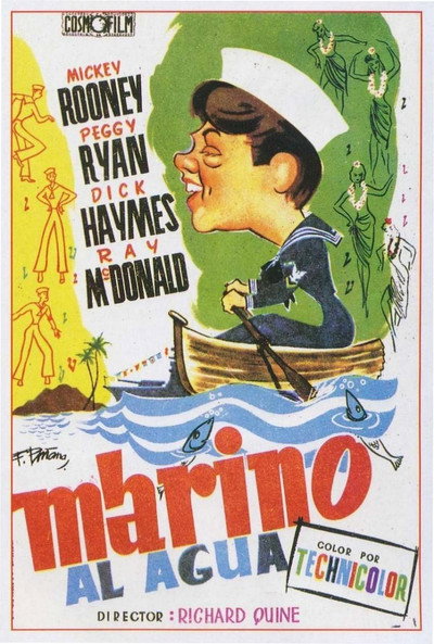 Póster de Marino al agua