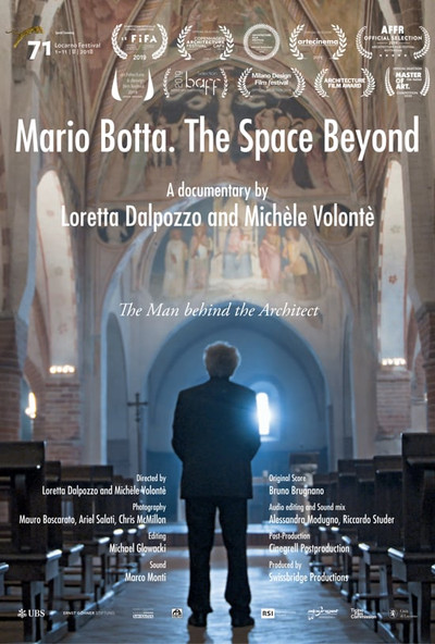 Póster de Mario Botta. The Space Beyond