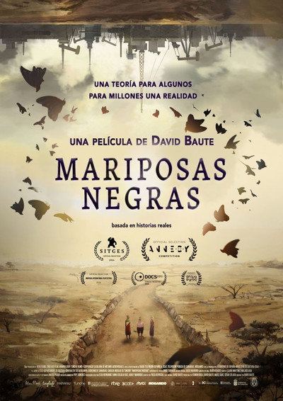 Póster de Mariposas negras