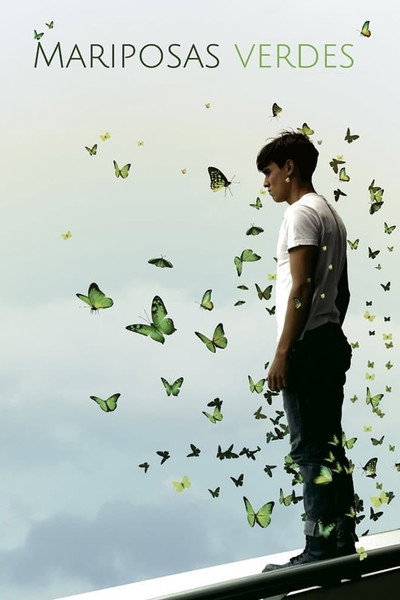 Póster de Mariposas Verdes