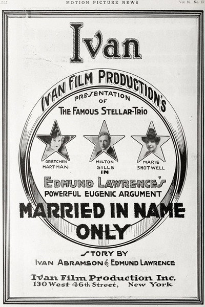Póster de Married in Name Only