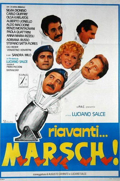 Póster de Marsch, Soldados Carrozas
