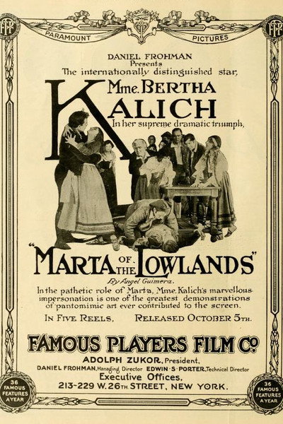 Póster de Marta of the Lowlands